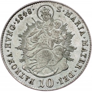 Ferdinand V., 10 Kreuzer 1848, KB, Kremnitz