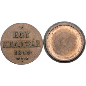 Revolution period, Egy Kreuzer 1848