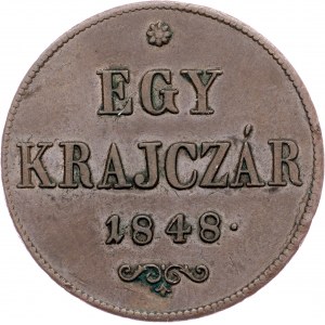 Revolution period, Egy Krajczár 1848