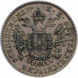 Franz Joseph I., 1/2 Kreuzer 1851, B, Kremnitz