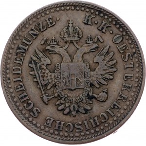 Franz Joseph I., 2 Kreuzer 1851, B, Kremnitz