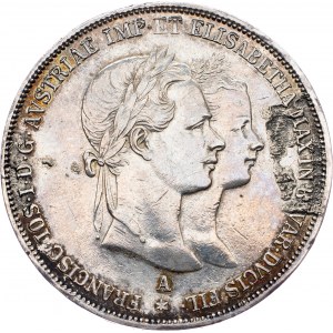 Franz Joseph I., 2 Gulden 1854, Vienna