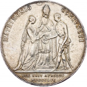 Franz Joseph I., 2 Gulden 1854, Vienna