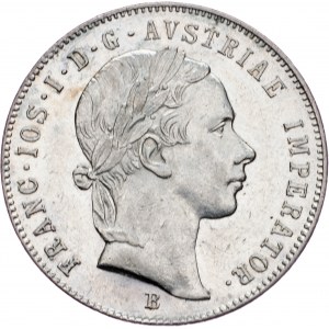 Franz Joseph I., 20 Kreuzer 1855, B, Kremnitz