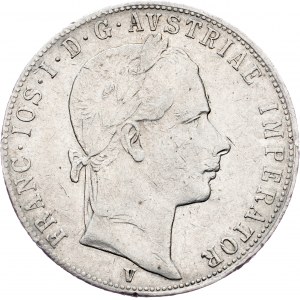 Franz Joseph I., 1 Gulden 1858, V, Venice