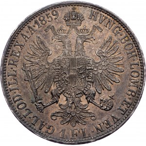 Franz Joseph I., 1 Gulden 1859, A, Vienna