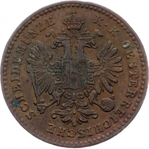 Franz Joseph I., 1 Kreuzer 1860, V, Venice