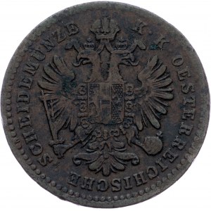 Franz Joseph I., 1 Kreuzer 1860, E, Karlsburg