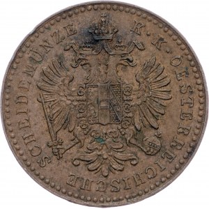 Franz Joseph I., 1 Kreuzer 1861, B, Kremnitz