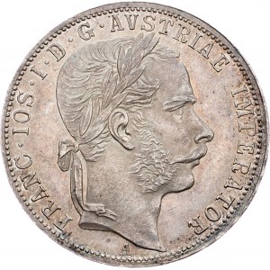 Franz Joseph I., 1 Gulden 1866, A, Vienna