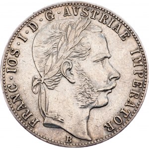 Franz Joseph I., 1 Gulden 1867, B, Kremnitz