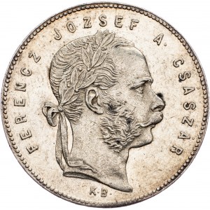 Franz Joseph I., 1 Forint 1868, KB, Kremnitz