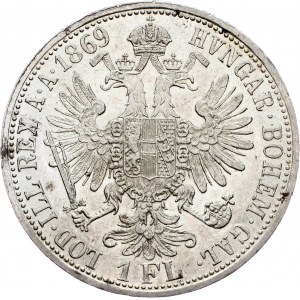 Franz Joseph I., 1 Gulden 1869, A, Vienna