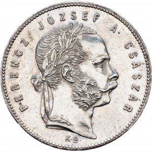 Franz Joseph I., 1 Forint 1869, KB, Kremnitz