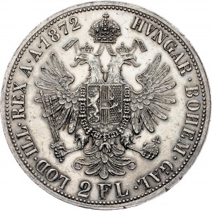 Franz Joseph I., 2 Gulden 1872, Vienna