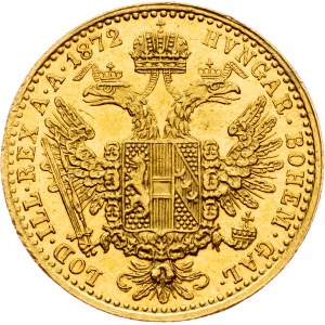 Franz Joseph I., 1 Dukat 1872, A, Vienna