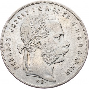 Franz Joseph I., 1 Forint 1872, KB, Kremnitz