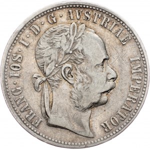 Franz Joseph I., 1 Gulden 1873, Vienna