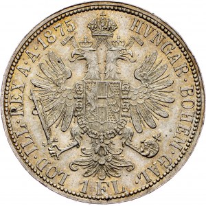 Franz Joseph I., 1 Gulden 1875, Vienna