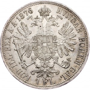 Franz Joseph I., 1 Gulden 1876, Vienna