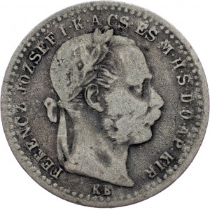 Franz Joseph I., 10 Krajczár 1877, KB, Kremnitz