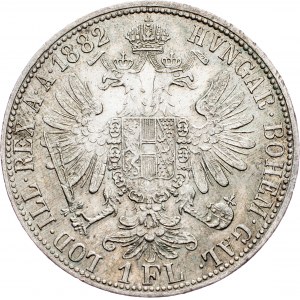 Franz Joseph I., 1 Gulden 1882, Vienna