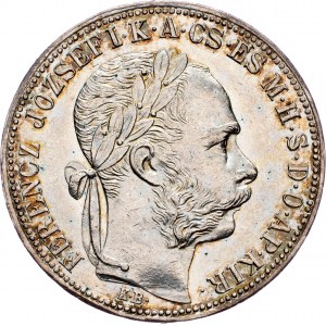 Franz Joseph I., 1 Forint 1883, KB, Kremnitz