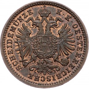 Franz Joseph I., 1 Kreuzer 1885, Vienna