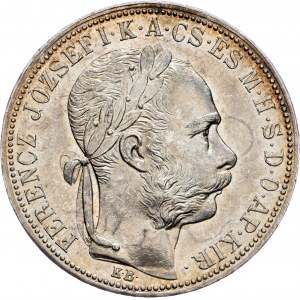 Franz Joseph I., 1 Forint 1885, KB, Kremnitz