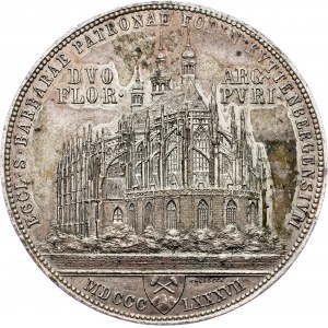 Franz Joseph I., 2 Gulden 1887, Kuttenberg, Galvano - Copy !