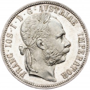 Franz Joseph I., 1 Gulden 1887, Vienna