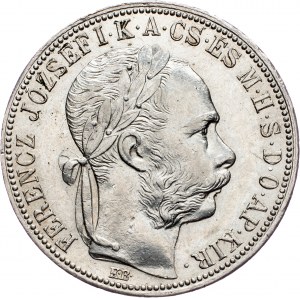 Franz Joseph I., 1 Forint 1888, KB, Kremnitz