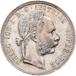 Franz Joseph I., 1 Gulden 1889, Vienna