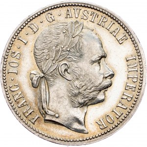 Franz Joseph I., 1 Gulden 1890, Vienna