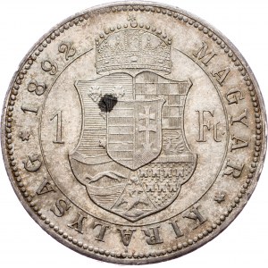 Franz Joseph I., 1 Forint 1892, KB, Kremnitz