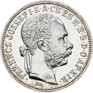 Franz Joseph I., 1 Forint 1892, KB, Kremnitz