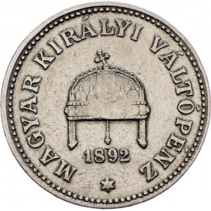 Franz Joseph I., 20 Fillér 1892, KB, Kremnitz