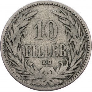 Franz Joseph I., 10 Fillér 1892, KB, Kremnitz