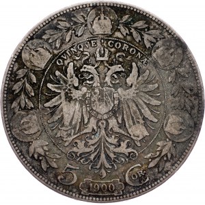 Franz Joseph I., 5 Krone 1900