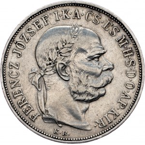 Franz Joseph I., 5 Korona 1900, KB, Kremnitz