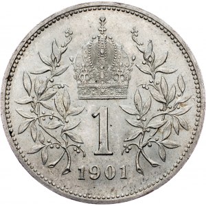 Franz Joseph I., 1 Krone 1901, Vienna