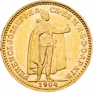 Franz Joseph I., 20 Korona 1904, KB, Kremnitz