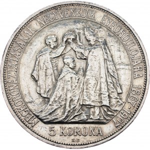 Franz Joseph I., 5 Krone 1907, KB, Kremnitz