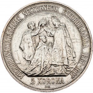 Franz Joseph I., 5 Krone 1907, KB, Kremnitz