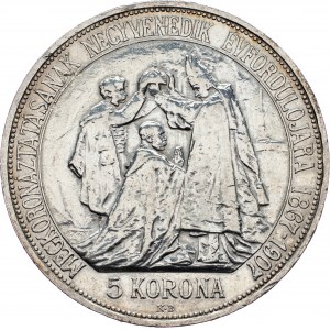 Franz Joseph I., 5 Krone 1907, KB, Kremnitz