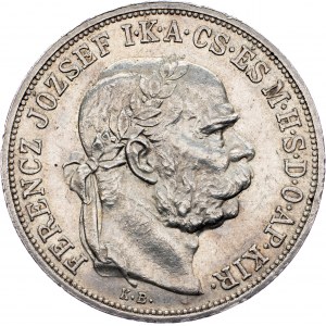 Franz Joseph I., 5 Korona 1908, KB, Kremnitz