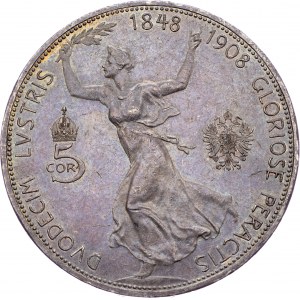 Franz Joseph I., 5 Krone 1908, Vienna