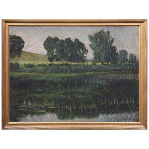 Miłosz KOTARBIŃSKI (1854-1944), Riverside Landscape, 1901