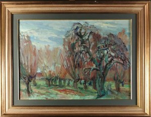 Henryk EPSTEIN (1890-1944), Pejzaż z drzewami