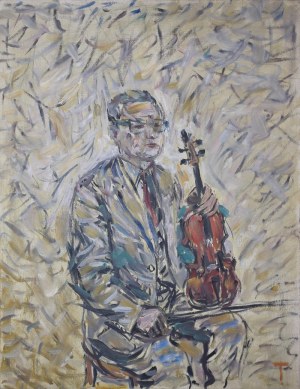 Wacław TARANCZEWSKI (1903-1987), Portret skrzypka